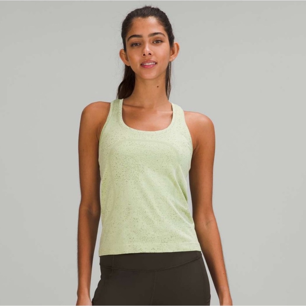 Lululemon Women's Green Tank Top